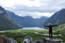 O belíssimo Valle Los Exploradores, perto da Carretera Austral, região de Puerto Rio Tranquilo, no sul do Chile